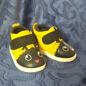 Bee Squeaky Toddler Shoes | Black/Yellow